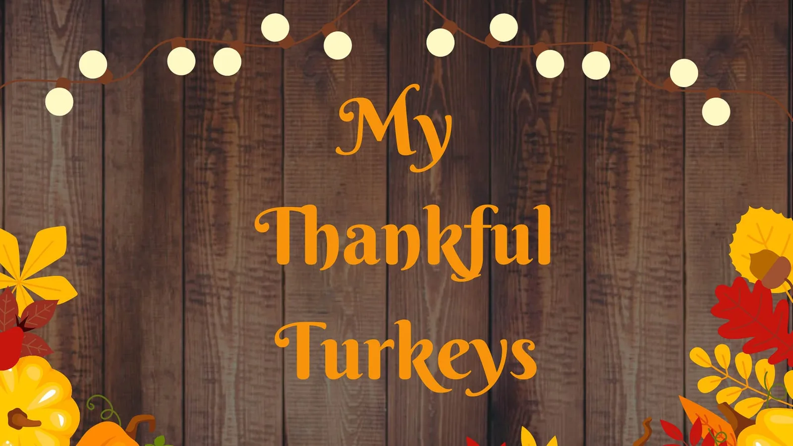 Εικόνα από το project «My Thankful Turkeys»
