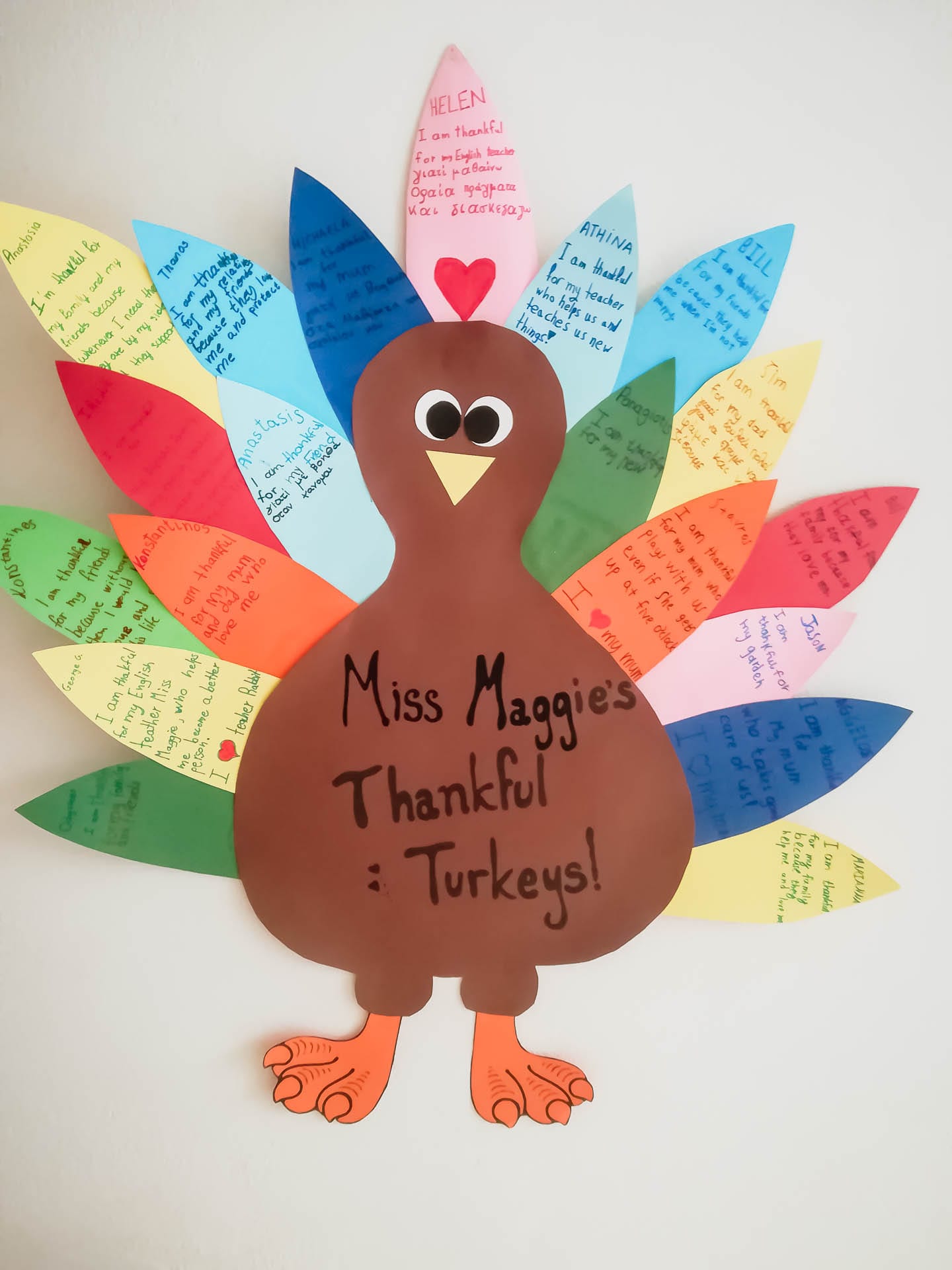Εικόνα 1 από το project «My Thankful Turkeys»