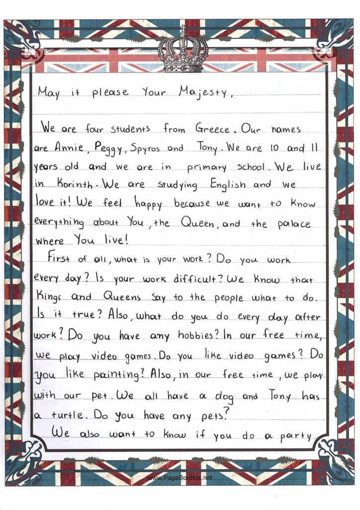 Εικόνα 3 από το project «A letter to the Queen of England»